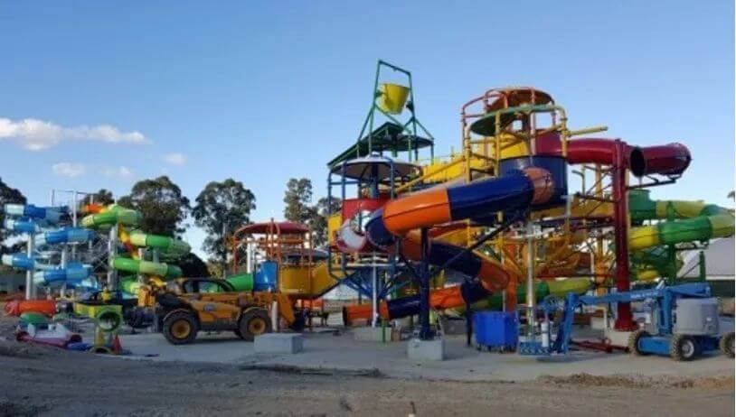 outdoor playground water park