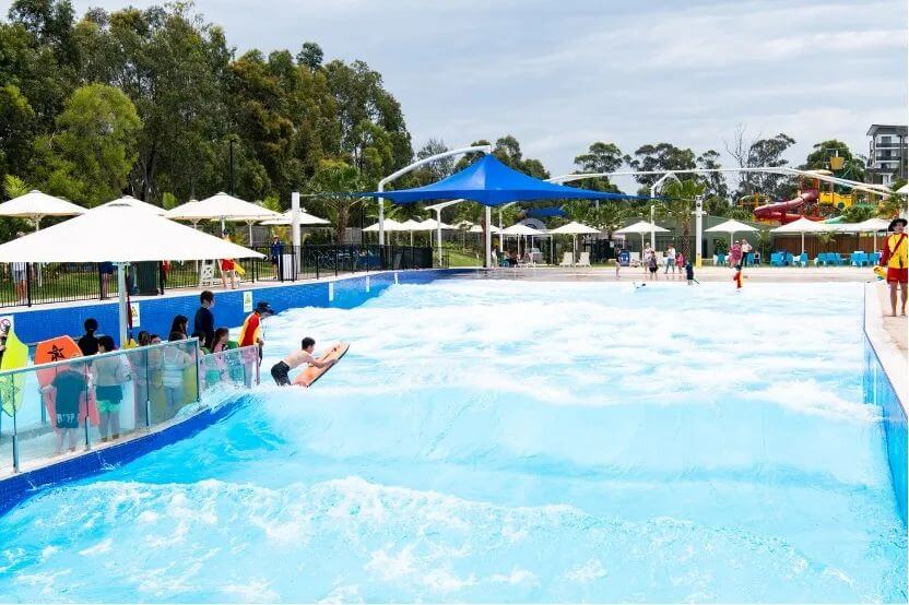 outdoor playground water park