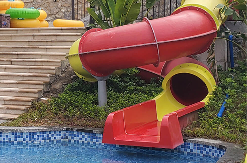 commercial water slide