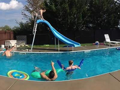 Swimming Pool Water Slides For Sale