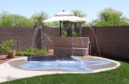 how to make a splash pad