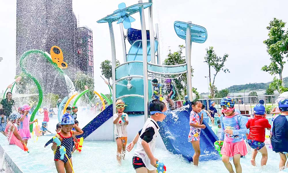 Building Water Playground Splash Pad Cost