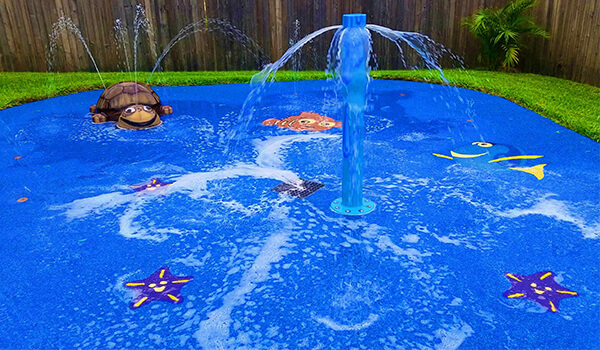 how to build a splash pad