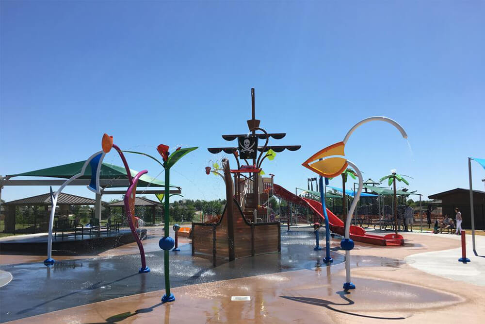 PELICAN splash pad