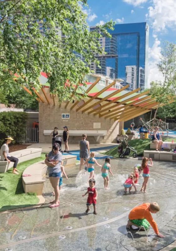 Splash Pad Playground Idea