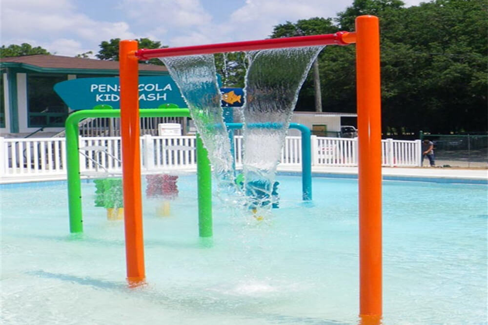 time gate splash pad