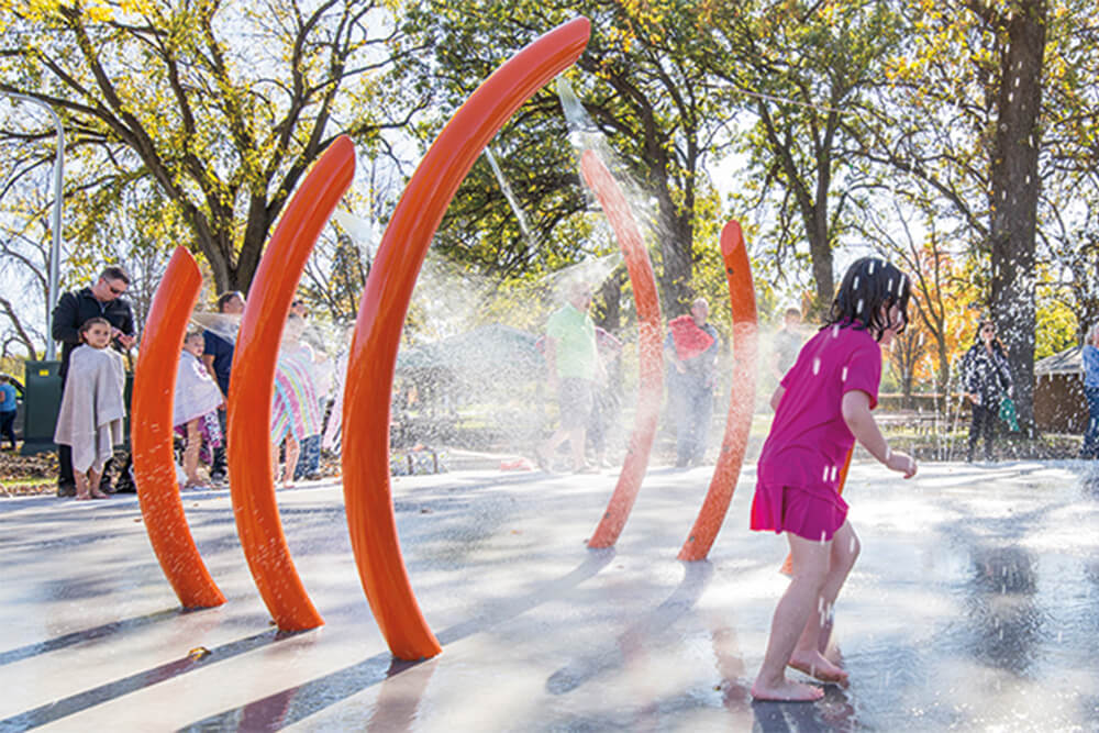 Whirl Mist splash pad