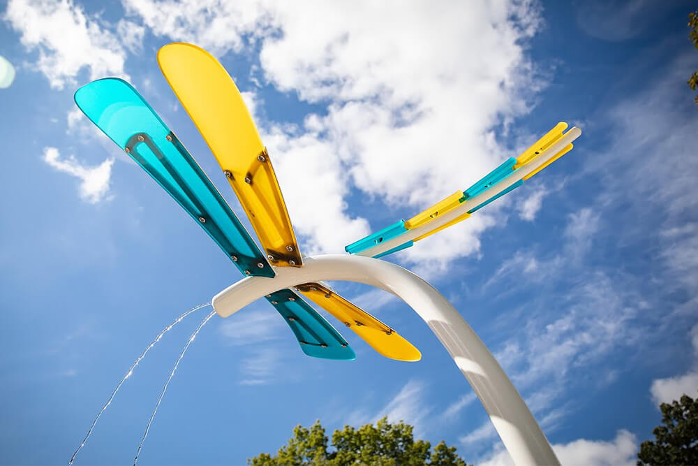 dragonfly splash pad