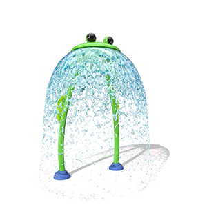 jumping frog splash pad
