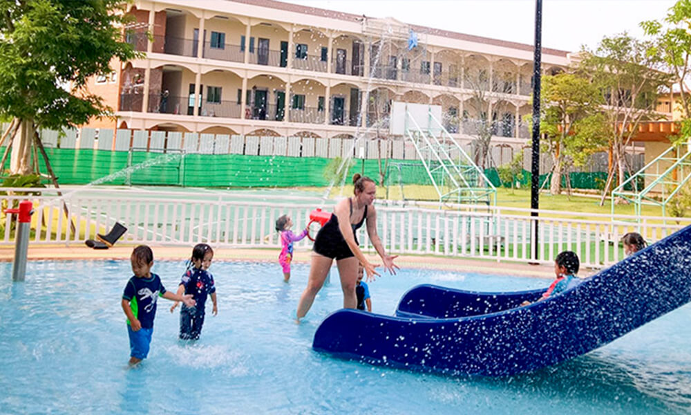 preschool splash park