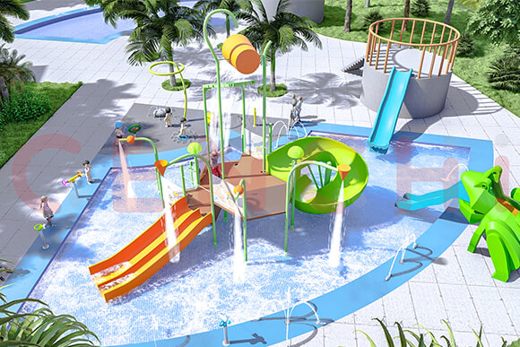 aquatic playground