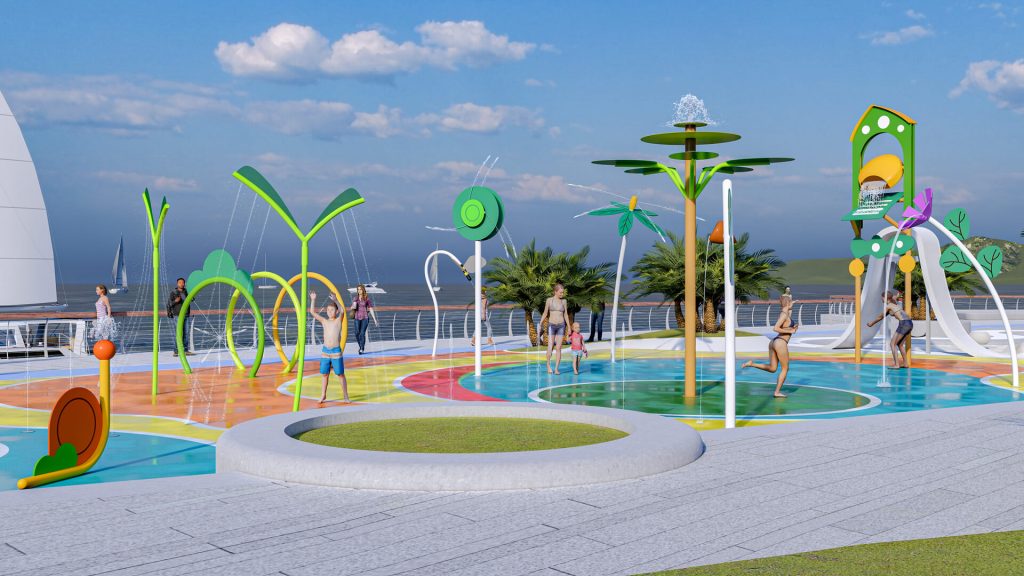 splash pad sprinkler