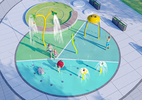 public splash pads